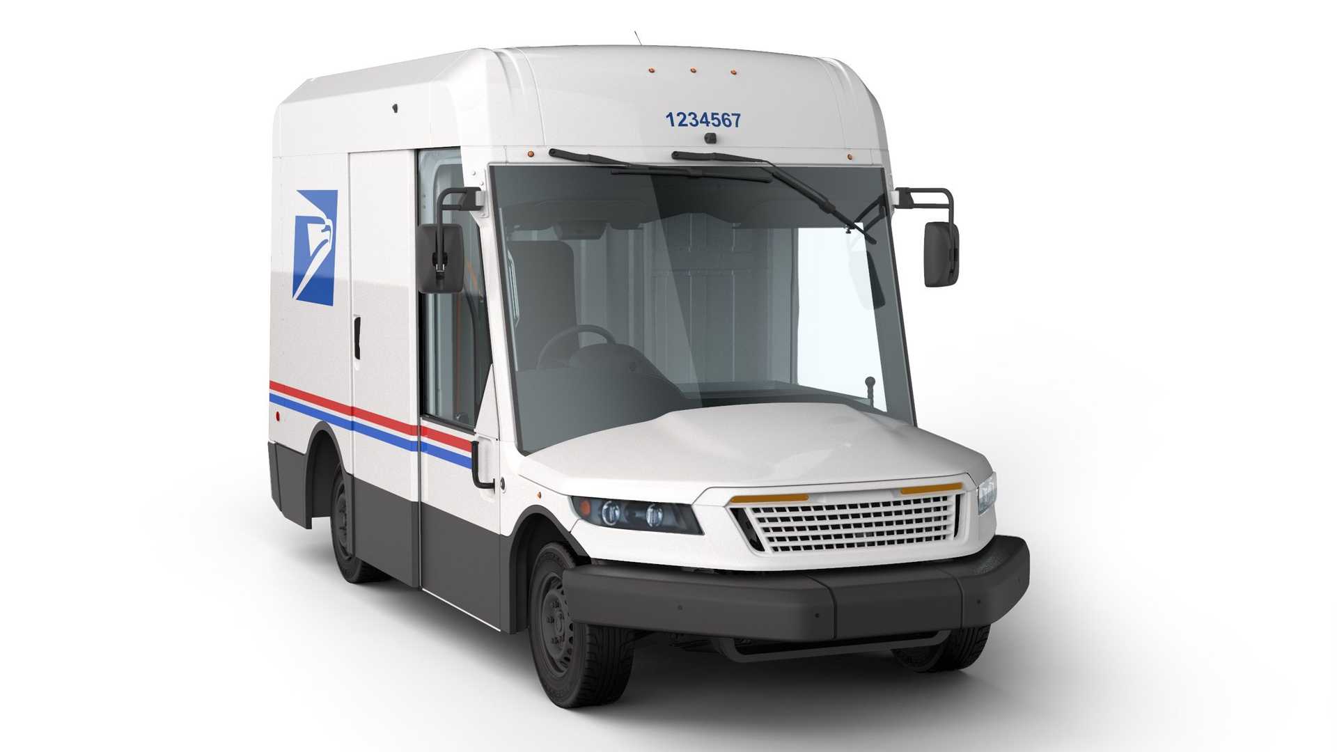 New USPS Trucks Pull a “Duck Face," Only 10 Will Be Electric Despite