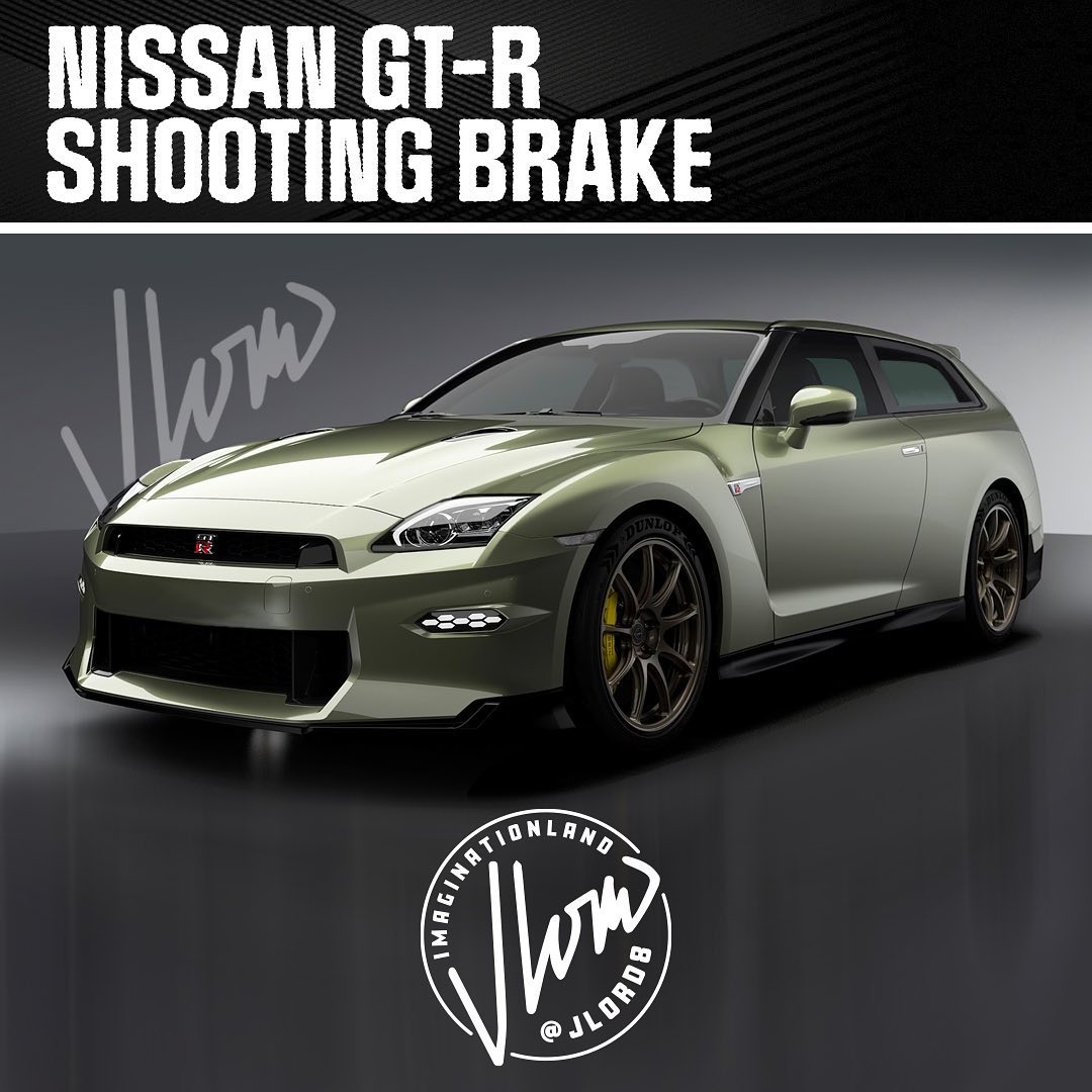 Virtual 2024 Nissan GT-R 'Shooting Brake' Triggers Stagea Comeback  Discussion - autoevolution