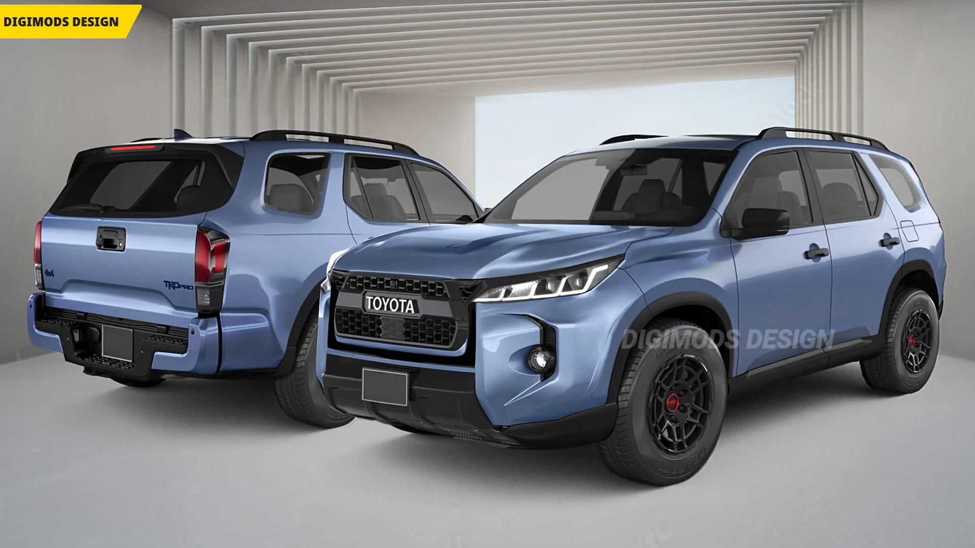 Virtual 2024 Toyota 4Runner TRD Pro Gets Into a Streamlined yet Rugged