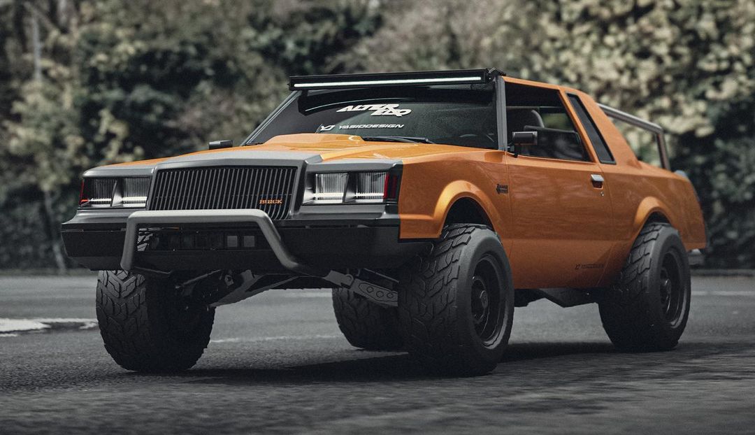 catalogus vergelijking garen Virtual Buick Grand National Pre-Runner Off-Road Truck Is All Kinds of  Awesome - autoevolution