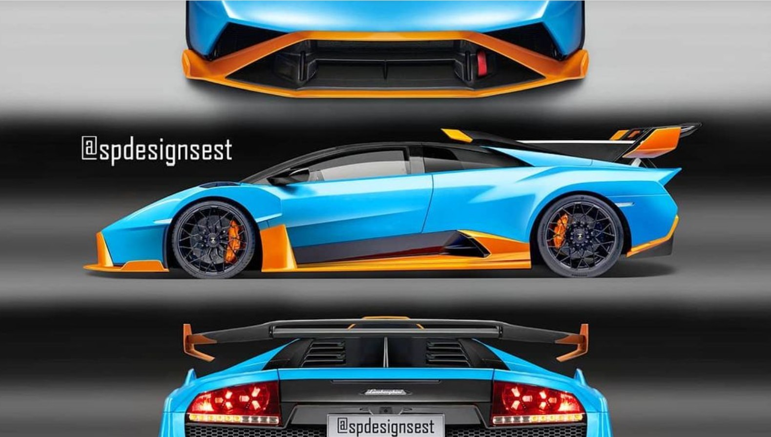 Virtual Lamborghini Murcielago Travels Forward in Time for a Shot of ...