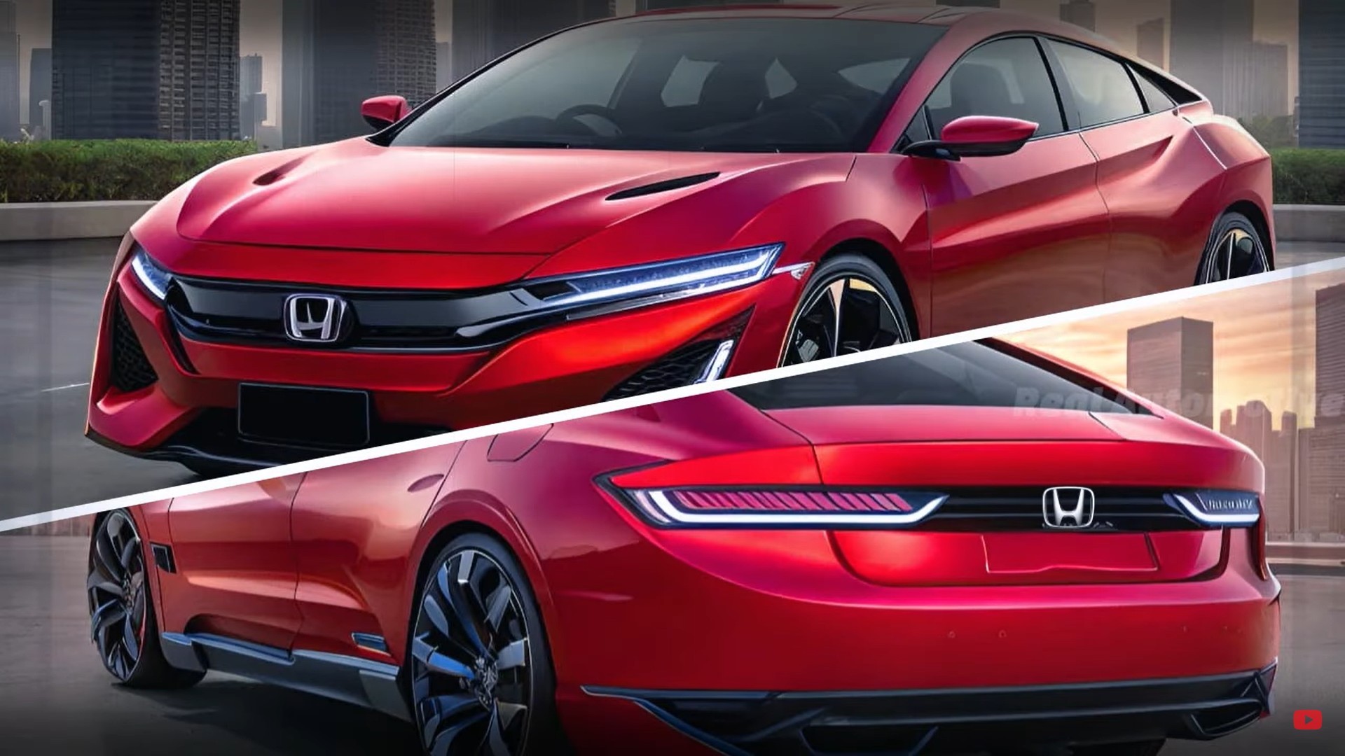 Virtually Upgraded 2025 Honda Accord Hybrid and Touring Models Look