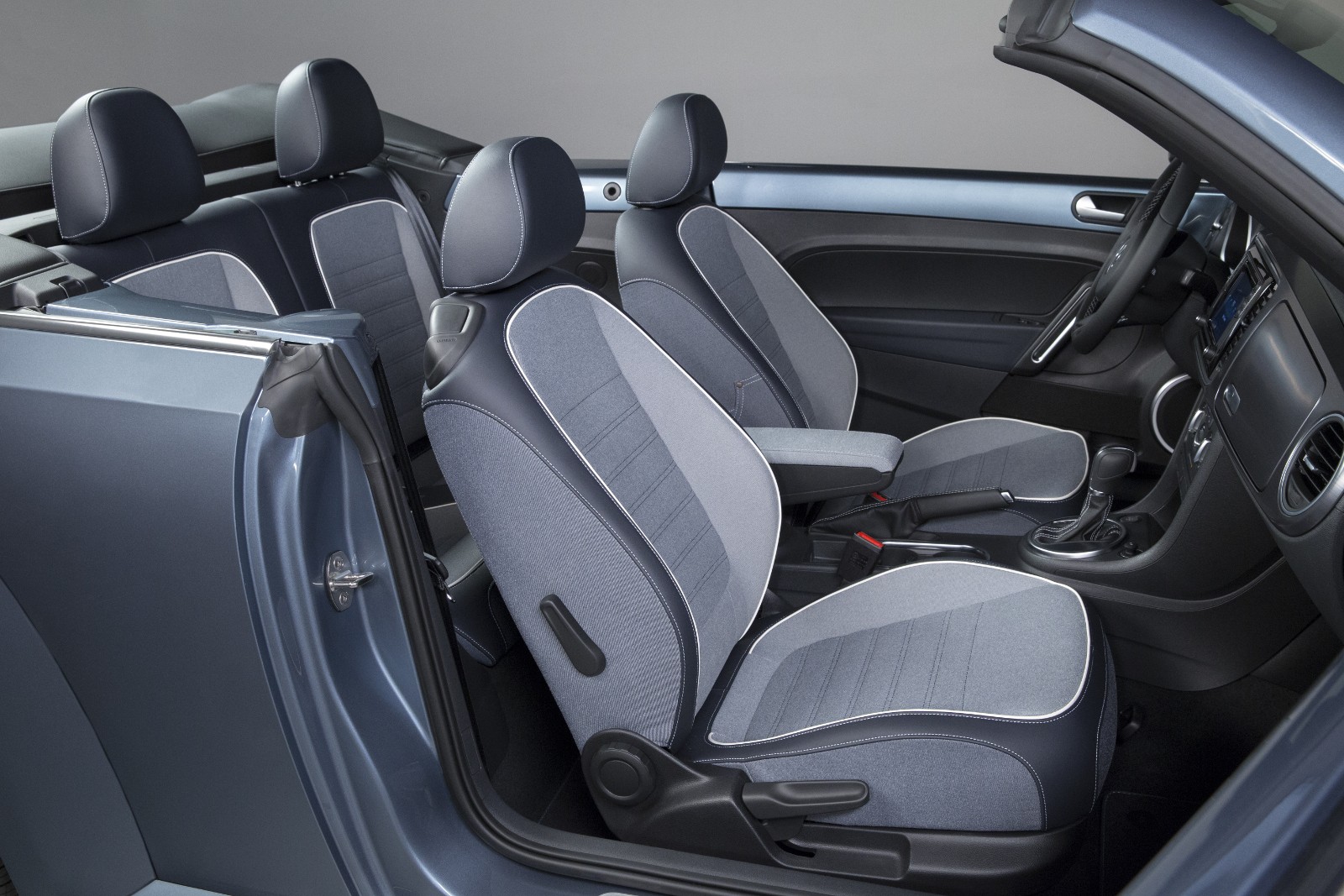 Volkswagen Beetle Denim Unveiled With Jeans Fabric For The Roof And