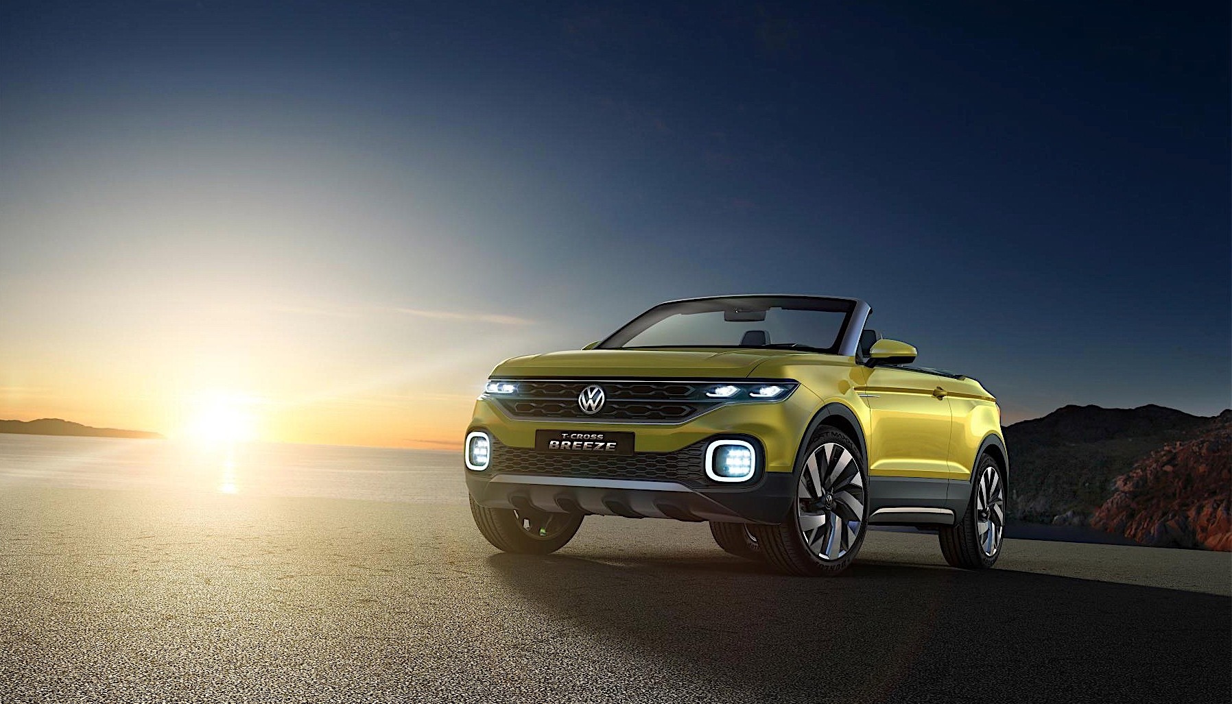 VW T-Roc Cabrio teased, will go into production in 2020 - Autoblog