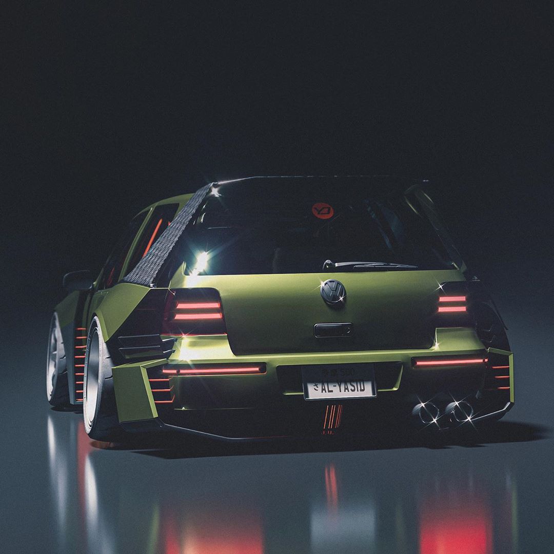 Volkswagen Golf Aero Athlete Looks Like a Tuner Dream - autoevolution
