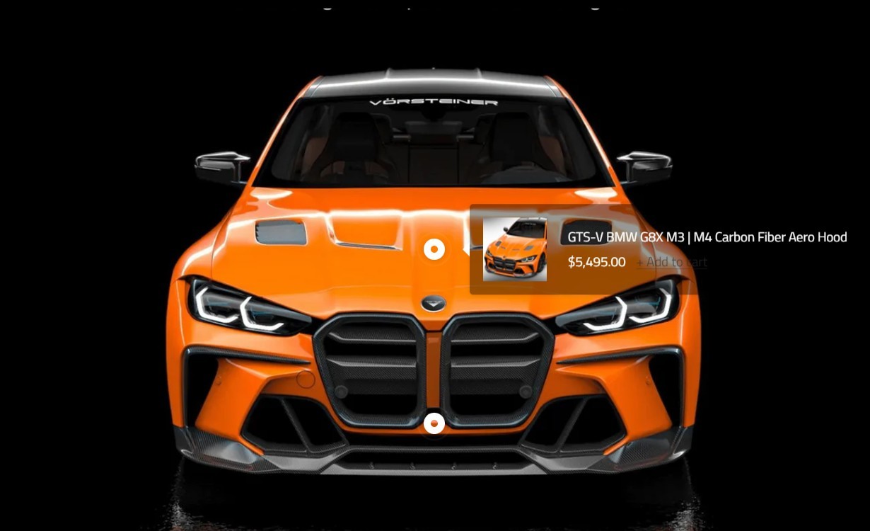 GTS-V BMW G8X M3 | M4 Carbon Fiber Aero Bonnet