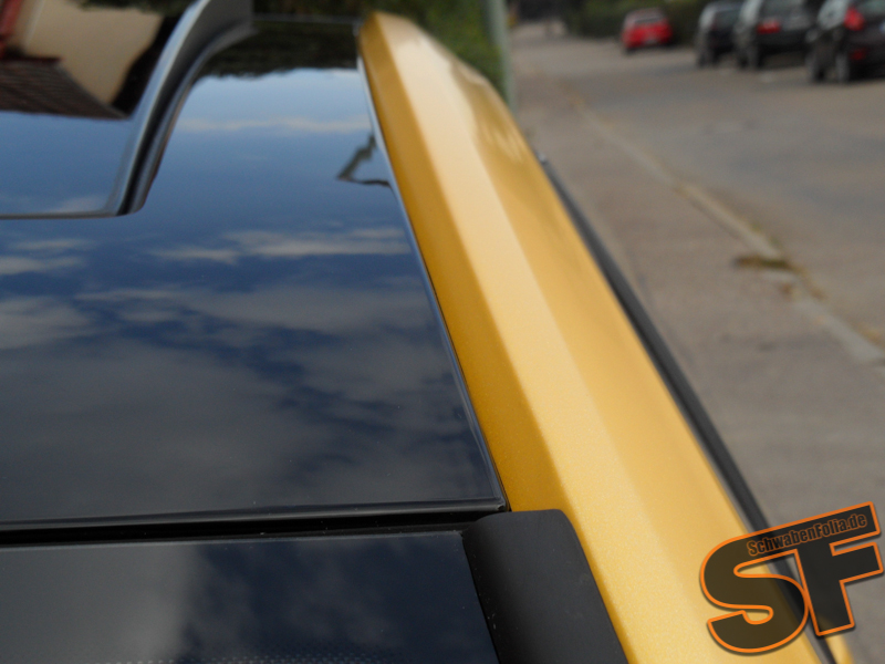 VW Golf 7 GTI Gets Sunflower Matte Metallic Wrap - autoevolution