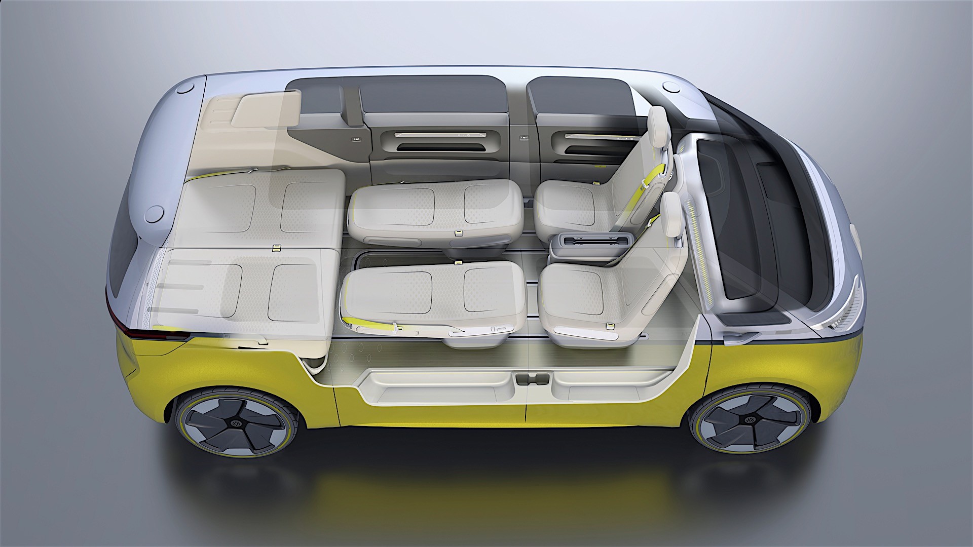 Vw Id Buzz May Present Third Row Of Seats As New Pictures Show
