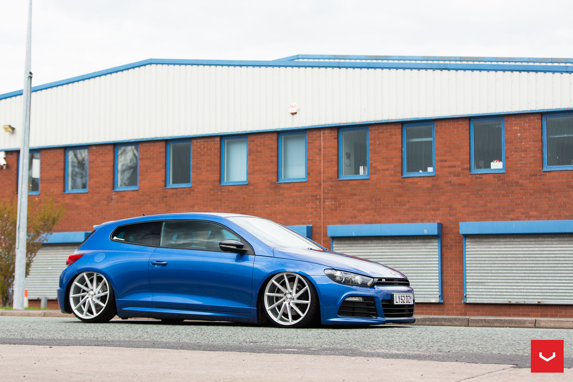 VW Scirocco on Vossen CVT and VLE-1 Wheels Showcased in the UK.
