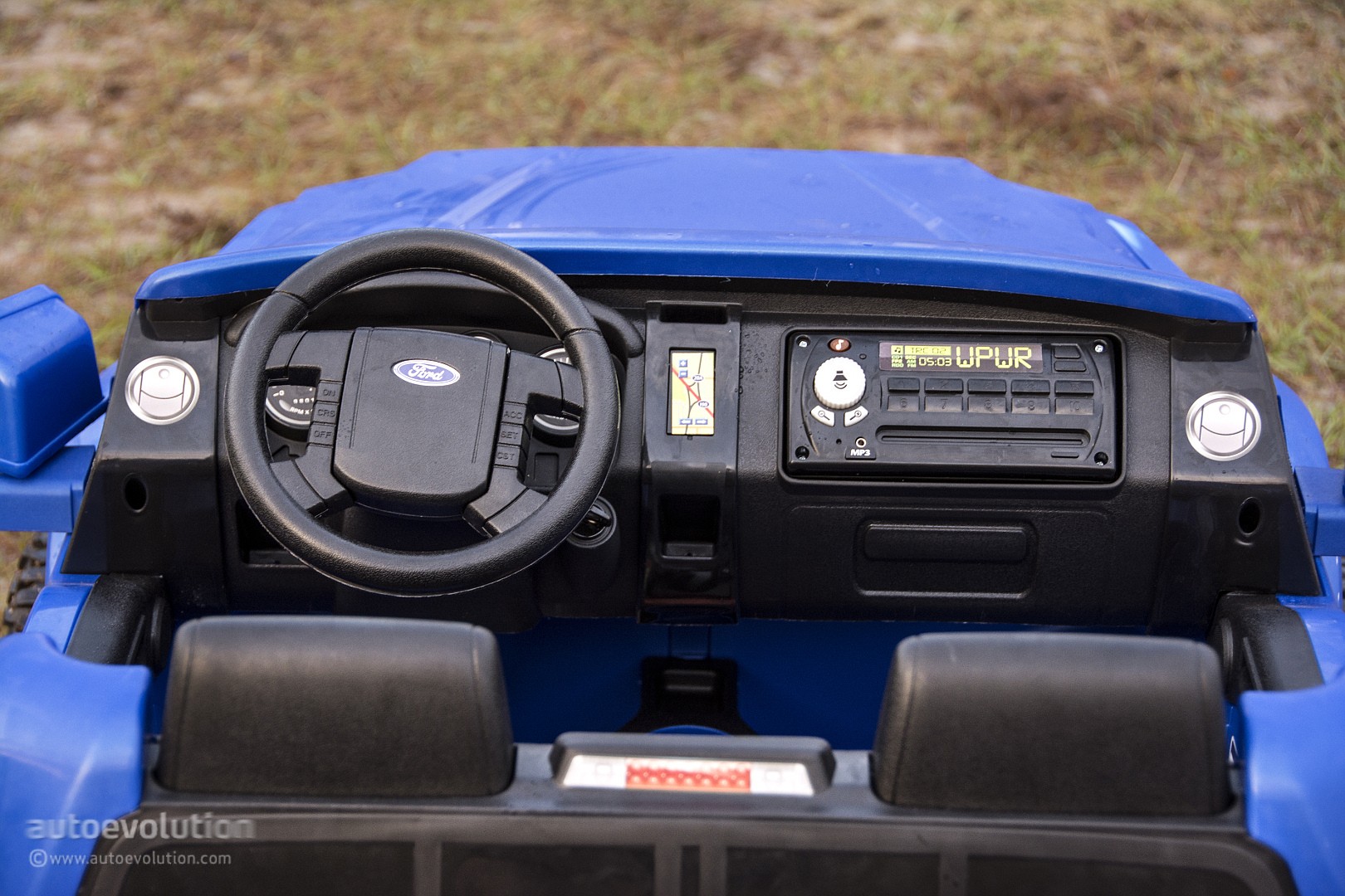 power wheels ford f 150 raptor blue