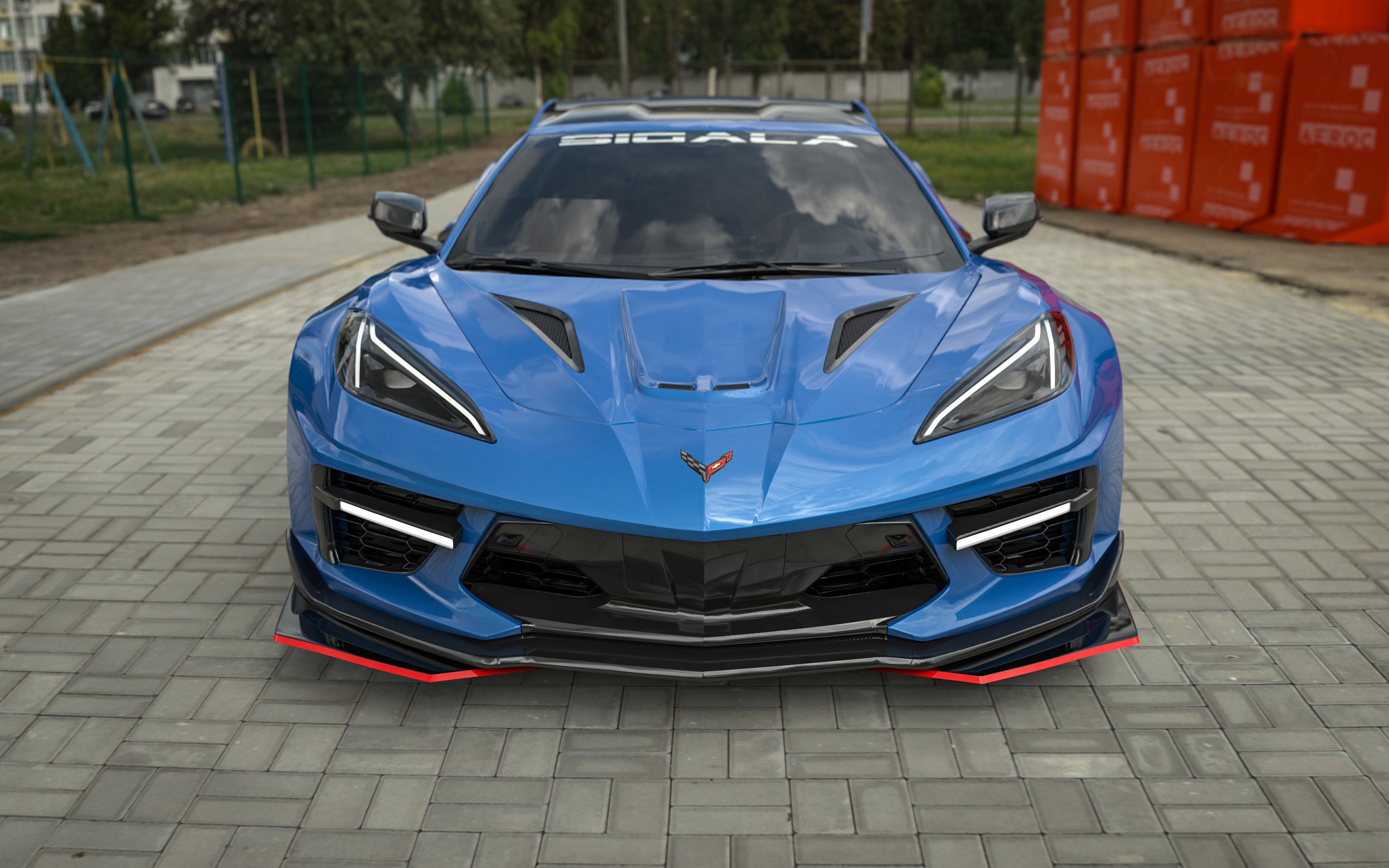 Widebody C8 Corvette â€œC8RRâ€  by Sigala Designs Looks Awesome, Coming