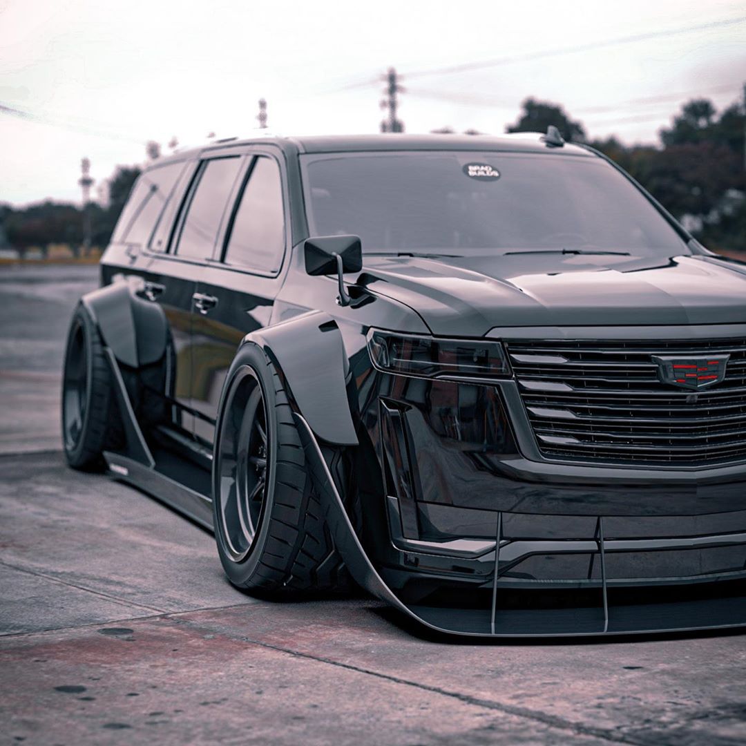 32 2021 Cadillac Escalade Wide Body Png 2021 Supercars