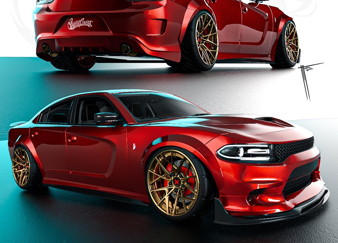 Widebody Dodge Charger Doesn't Look Subtle, West Coast Customs Will