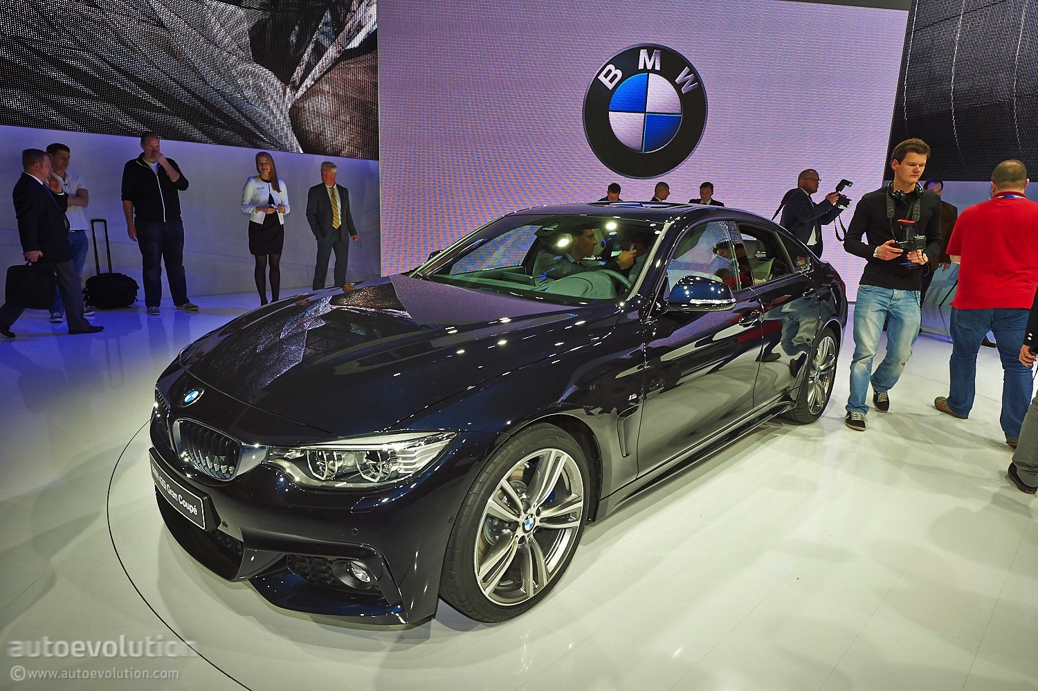 World Debut: BMW 4 Series Gran Coupe Unveiled in Geneva [Live Photos] -  autoevolution