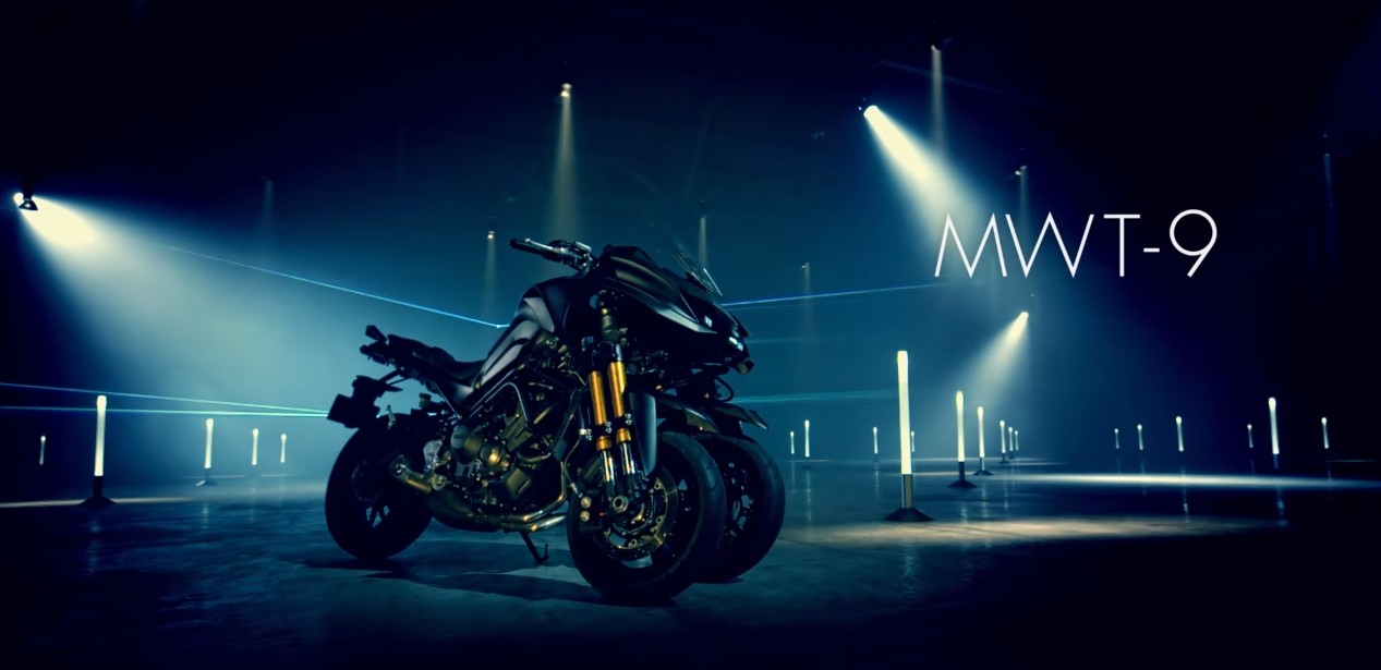 Yamaha Unveils The Mwt 9 Leaning Multi Wheeler Autoevolution