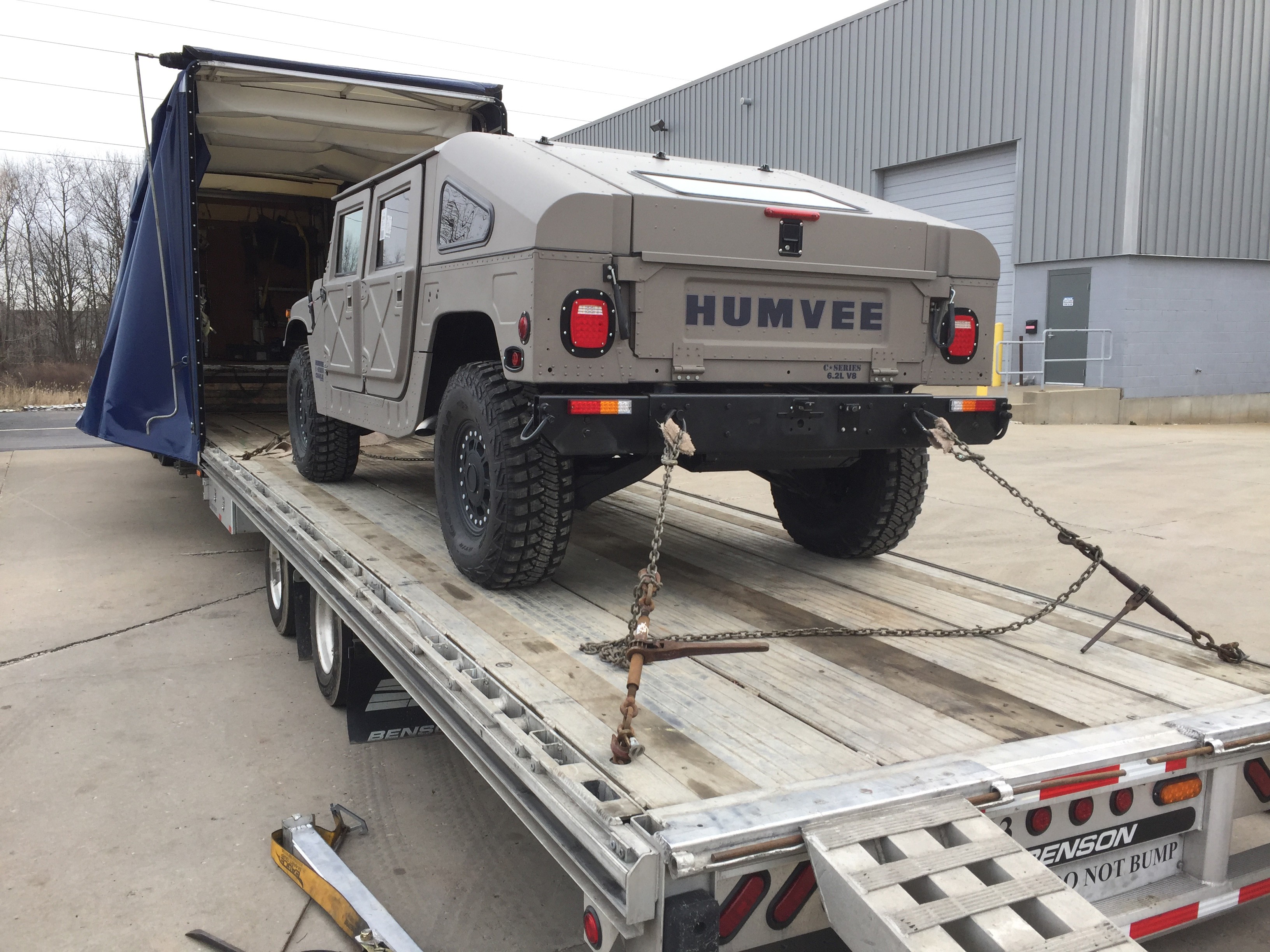 The Hummer H1 Lives On As The Humvee C Series Autoevolution