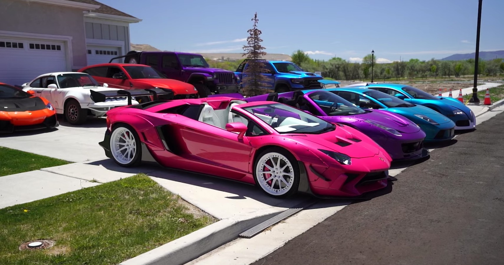 YouTuber Does a Valuation of His Supercar Fleet, Totals a Little Over
