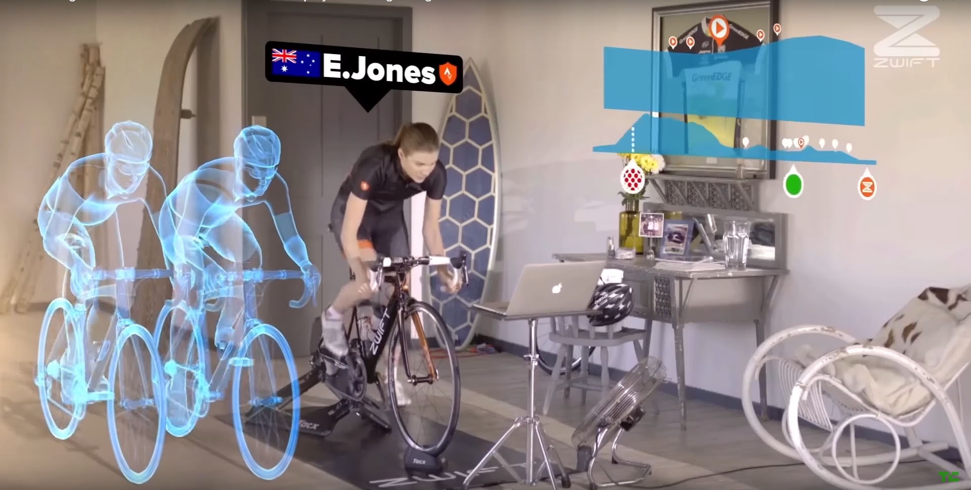 Zwift Is a Massive Multi-Player Online Game You Play with Your Real-World Bike