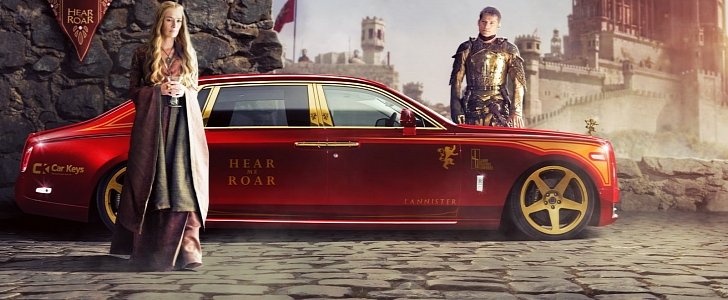 Game of Thrones Characters Get Cars in the Awesome Renderings