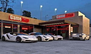 GameStop Parking Lot "Supercar Meet" Is a Reddit-vs-Wall-St. Battle Rendering
