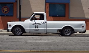 Garage Built Chevy C10 With LS Swap Lays Down 350 RWHP