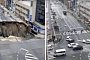 Gargantuan Sinkhole in Japan Gets Repaired in Record Time, Shows Up Again