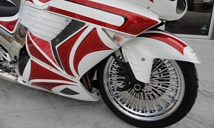 Garwood Shows Classic Spoked Wheels for Sportbikes
