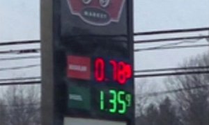 Gas Price in the US Drops Below One Dollar per Gallon for the First Time in 27 Years