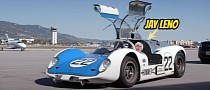 Gearhead Jay Leno Isn't Afraid of Fast Cars, Drives the Jet-Powered Howmet TX