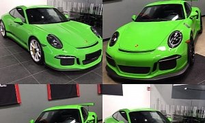 Gelbgrun Porsche 911 GT3 RS and 911 R Are "Lime Green" Dizygotic Twins