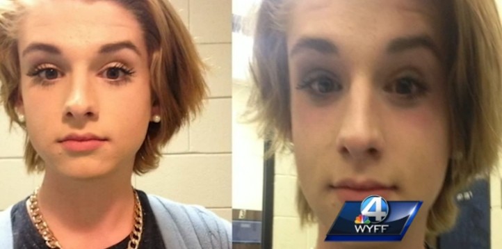 Gender-nonconforming Teen Forced to Remove Makeup