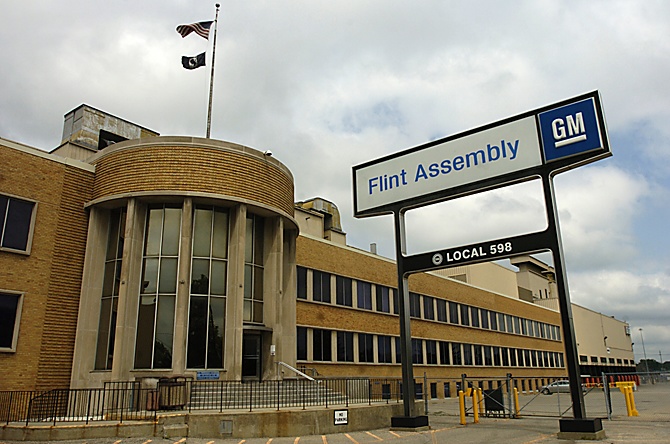 General Motors Flint assembly plant
