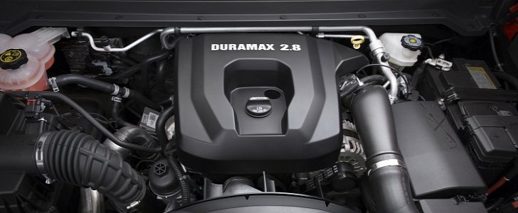 Duramax 2.8-liter turbo diesel engine
