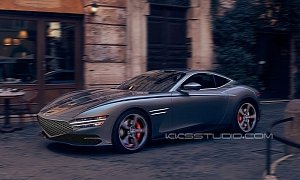 Genesis Coupe Rendered, New GT70 Looks Like the Ferrari Roma’s Korean Cousin