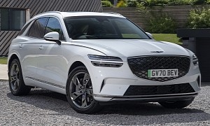 Genesis Electrified GV70 Launched in the UK, Pricing Starts at £64,405