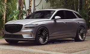 Genesis' Electrified GV70 Turns Into a Stylish-Looking Wagon Using Only a Few Mouse Clicks