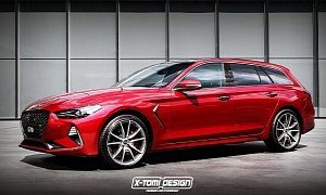 Genesis G70 Wagon Rendered Because Nothing Spells Luxury Better Than a Wagon