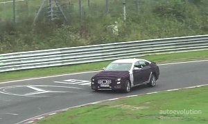 Genesis G90, the First Model of Hyundai’s Luxury Division, Testing on the Green Hell