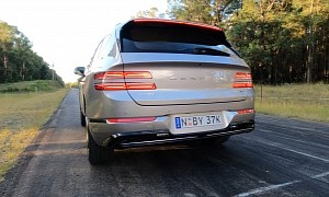 Genesis GV80 SUV With New 3.0-Liter Diesel Engine Subjected to Acceleration Test