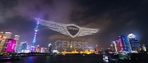 Genesis One-Ups Kia's “Pyrodrones” for China Launch, Sets Another World Record
