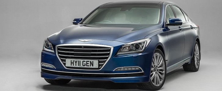 Hyundai Genesis (RHD UK model)