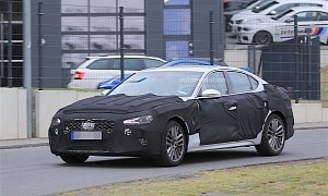 Genesis Testing BMW 3-Series Rival In Europe, Take A Look at the G70