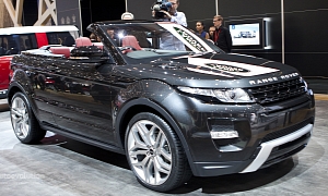 Geneva 2012: Range Rover Evoque Convertible <span>· Live Photos</span>