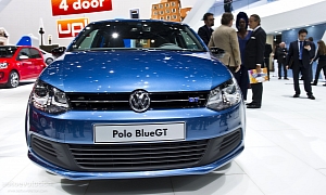 Geneva 2012: Volkswagen Polo BlueGT <span>· Live Photos</span>