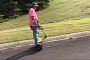 Genius Gardener Does Weedeating on a Segway Like a Pro
