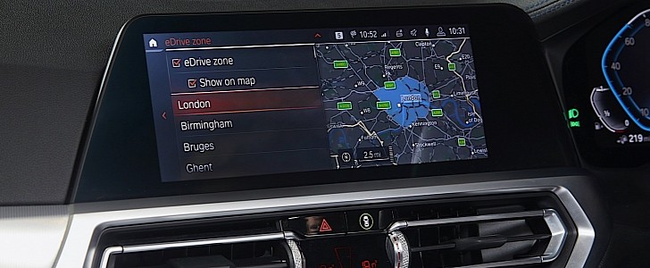 BMW launches eDrive Zones for PHEVs