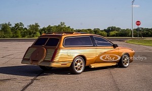 George Barris 1998 Mercury Cougar “Woodie” 2050 Is Looking For a New Owner