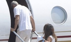 George Clooney Emerges After Sardinia Crash, Looks Frail and in Pain