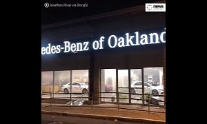 George Floyd Protests: Thugs Destroy Mercedes-Benz Dealership In California