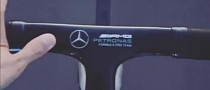 George Russell Rides a Mercedes-Benz AMG Petronas Bike at Silverstone